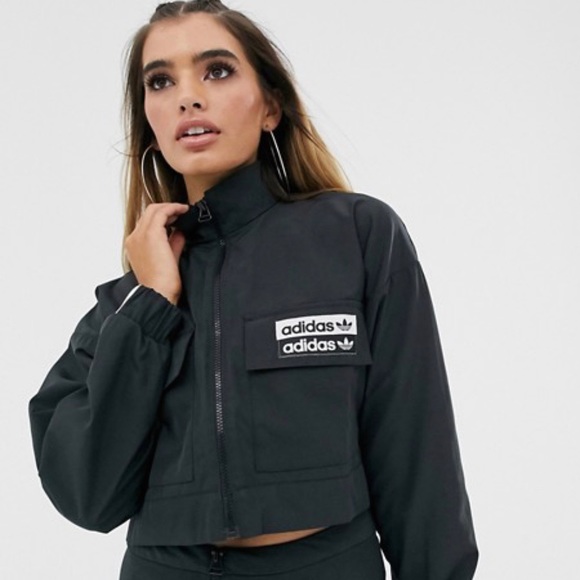 addidas crop jacket
